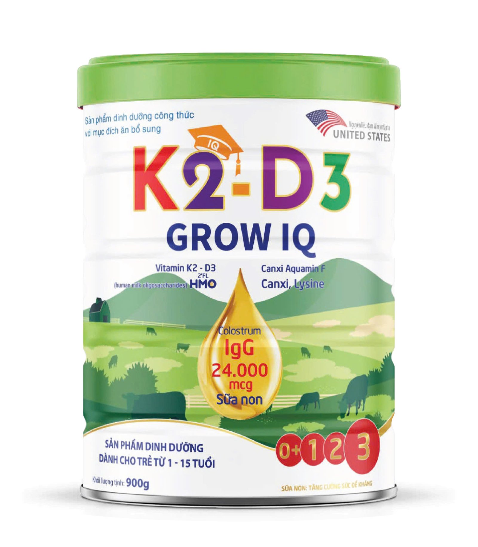 Sữa K2D3 – GROW IQ